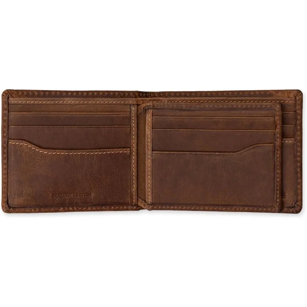 Men's Classic Pu Leather Imported Wallet Burnished Style Card Fashion Designed